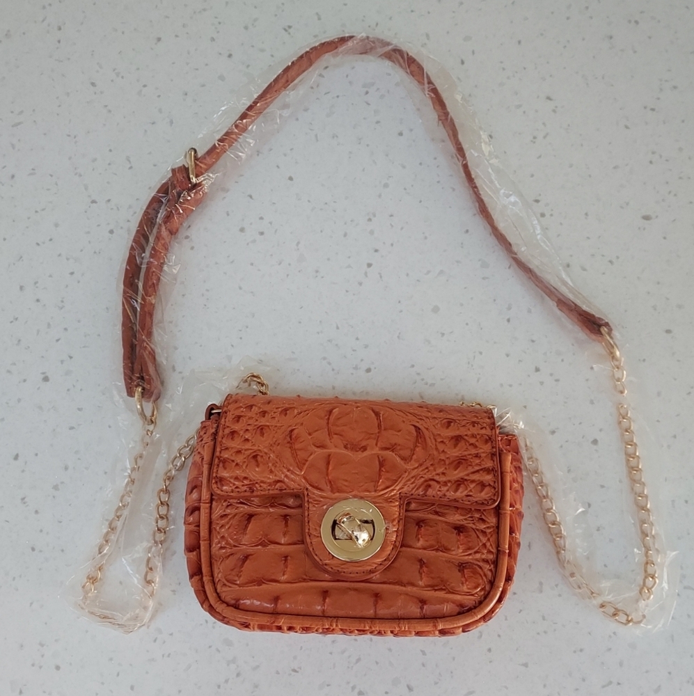 Unbranded Tan Embossed Women's Bag